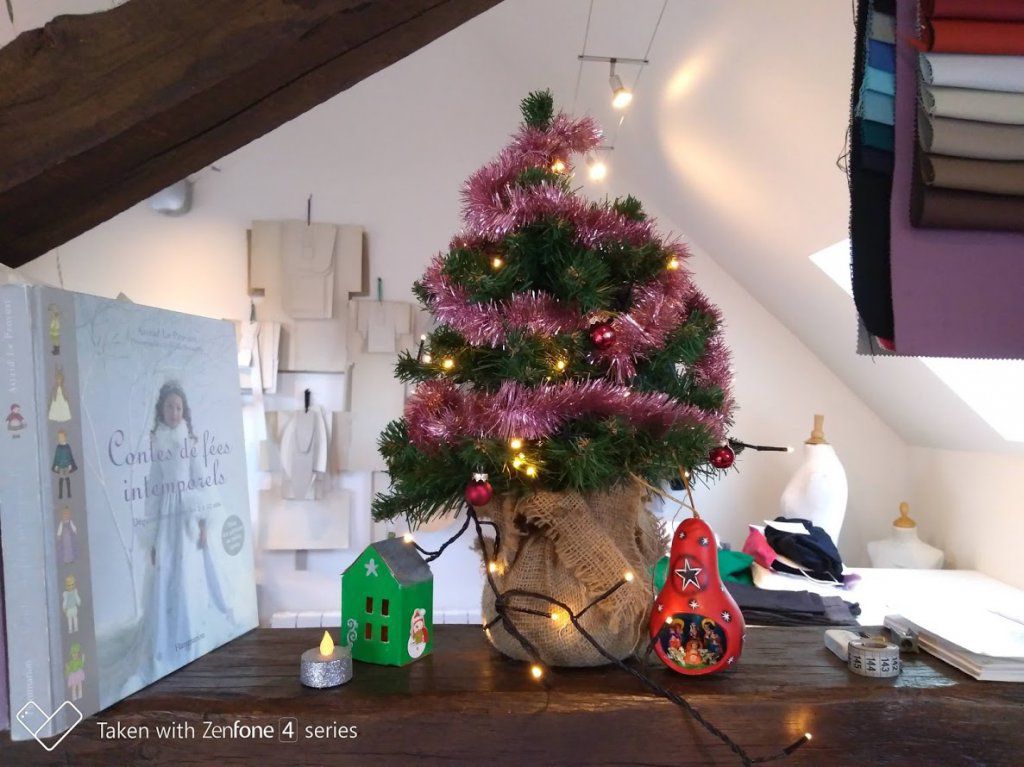 Mon atelier se décore à Noël